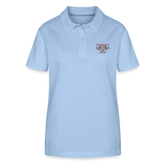 Stanley/Stella Vrouwen bio poloshirt ELLISER - sky blue