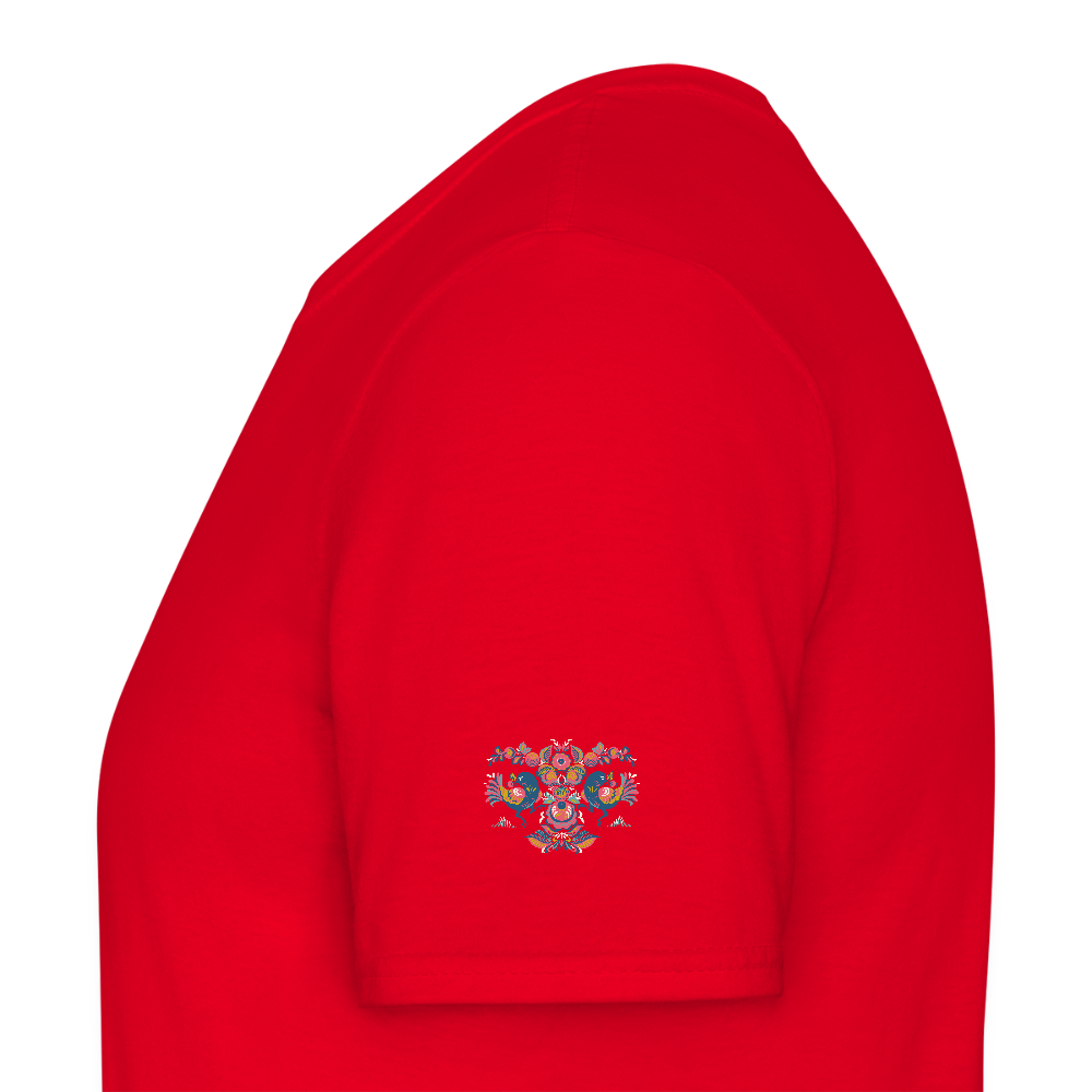 Mannen T-shirt - rood