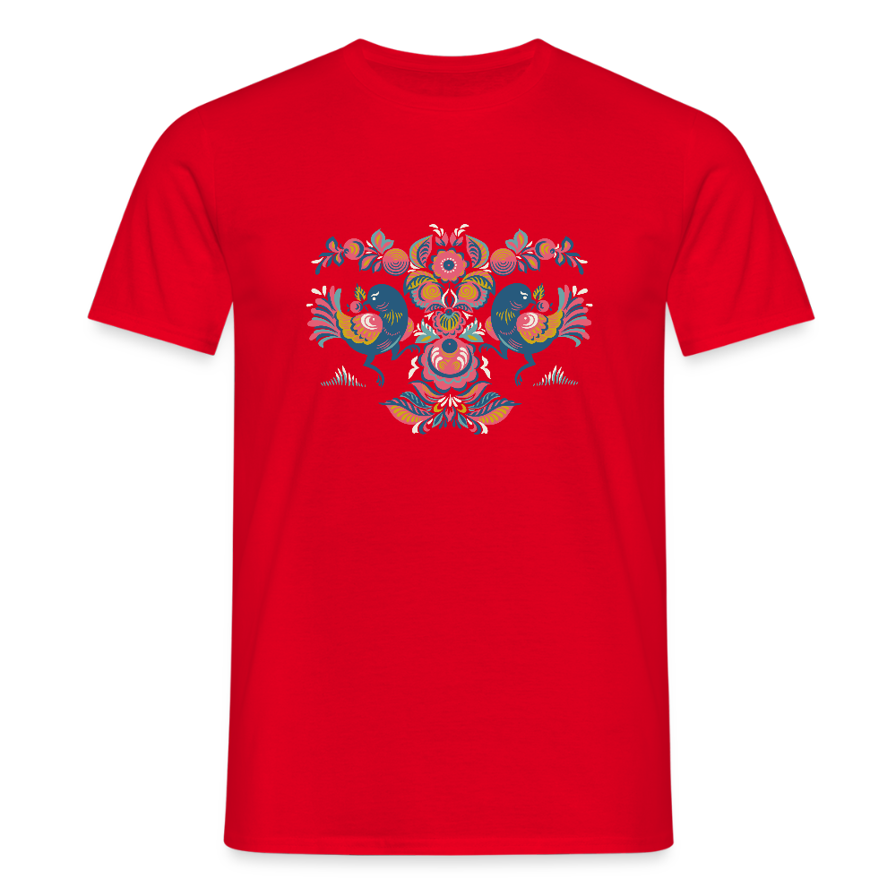 Mannen T-shirt - rood
