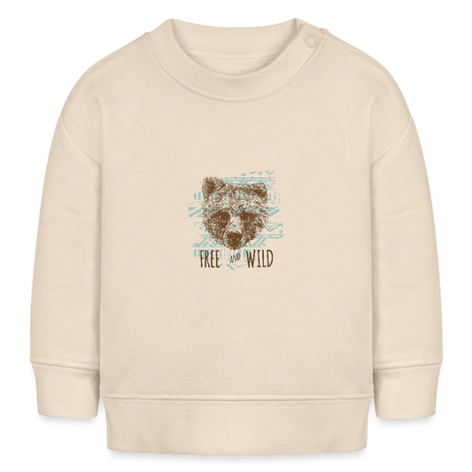 Stanley/Stella bio-sweatshirt BABY CHANGER - witgrijs