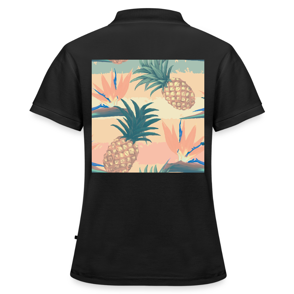 Vrouwen Premium Bio Poloshirt - zwart