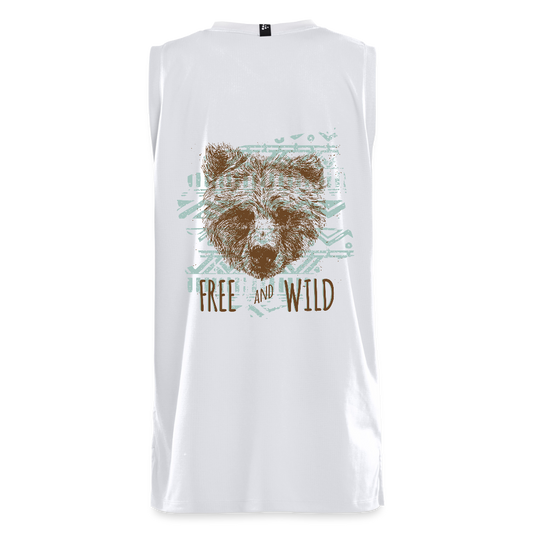 CRAFT Progress teenager basketbalshirt - wit