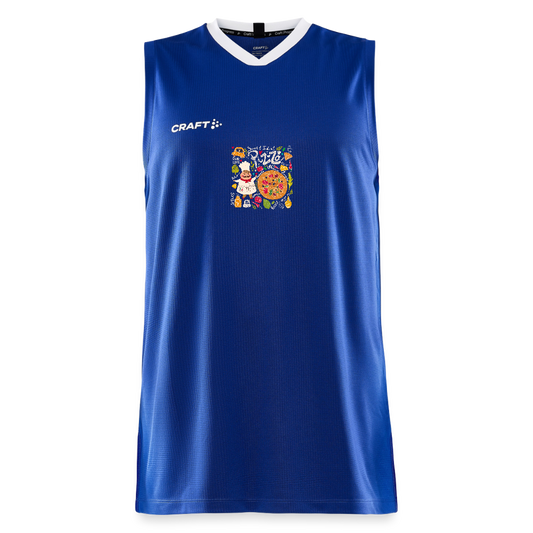 CRAFT Progress kinder-basketbalshirt - koningsblauw