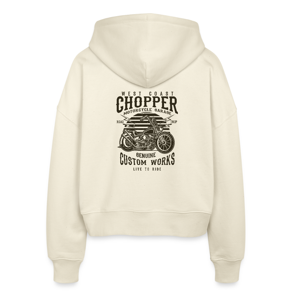 Stanley/Stella Vrouwen bio-ziphoodie Ida - witgrijs