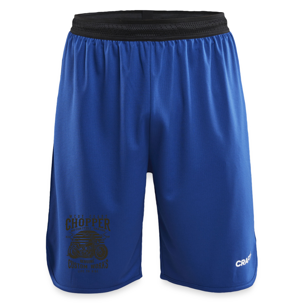 CRAFT Progress kinder-basketbalshorts - koningsblauw