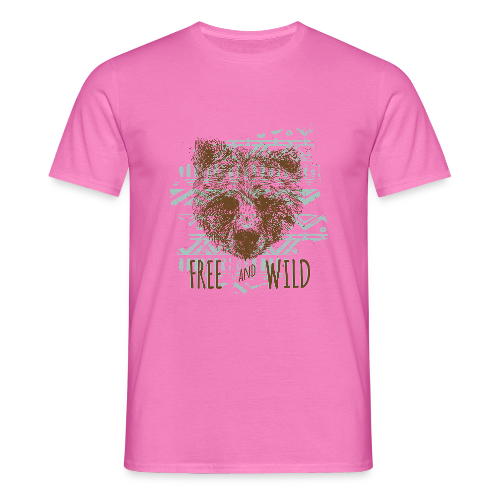 Mannen T-shirt - roze