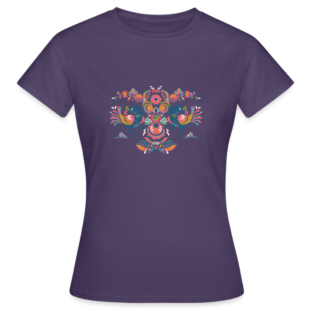 Vrouwen T-shirt - donker paars