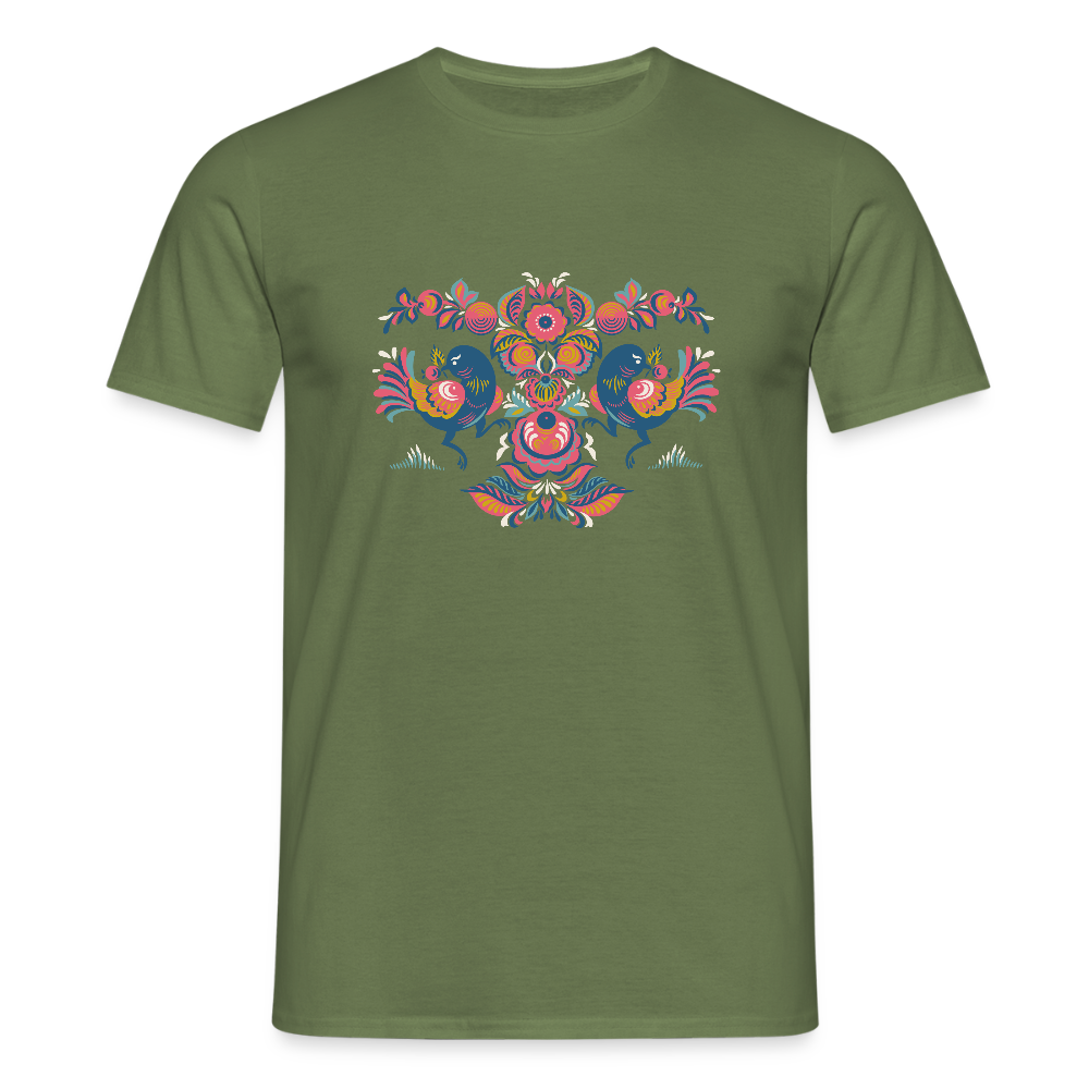 Mannen T-shirt - militairgroen