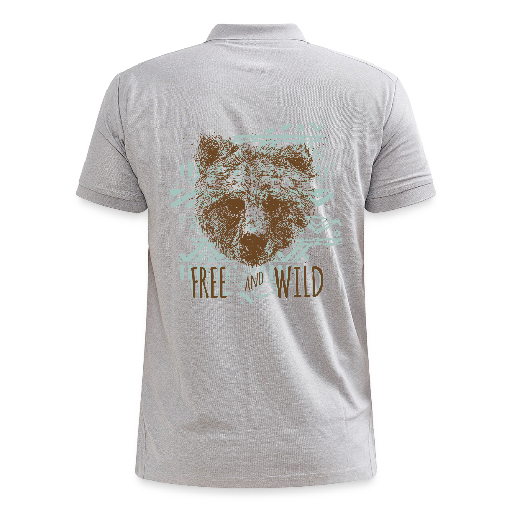 CRAFT Core Unify polo - grijs gemêleerd