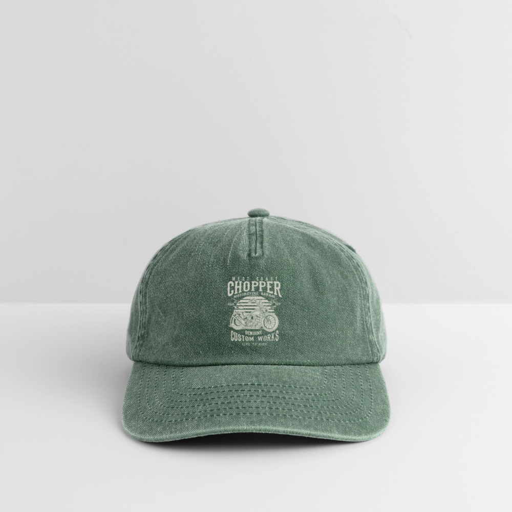 Relaxed vintage pet - vintage fles groen 