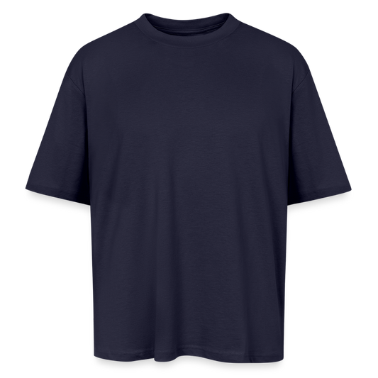 Oversized uniseks T-shirt - navy