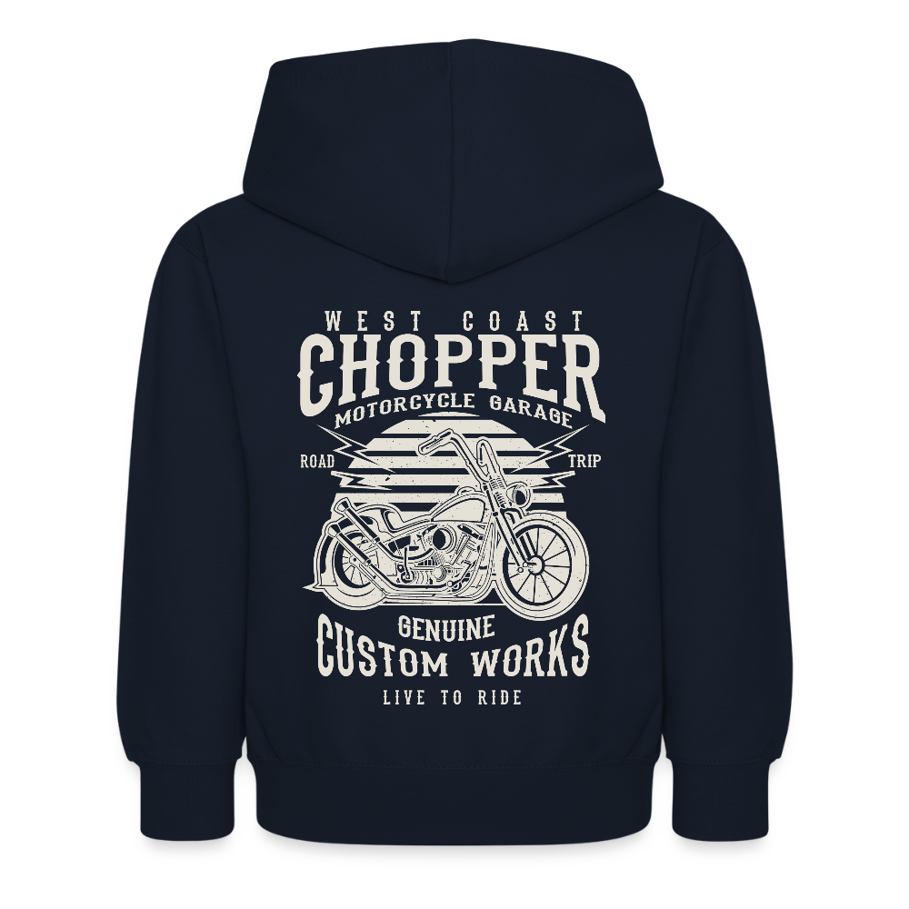 Kinderhoodie - navy