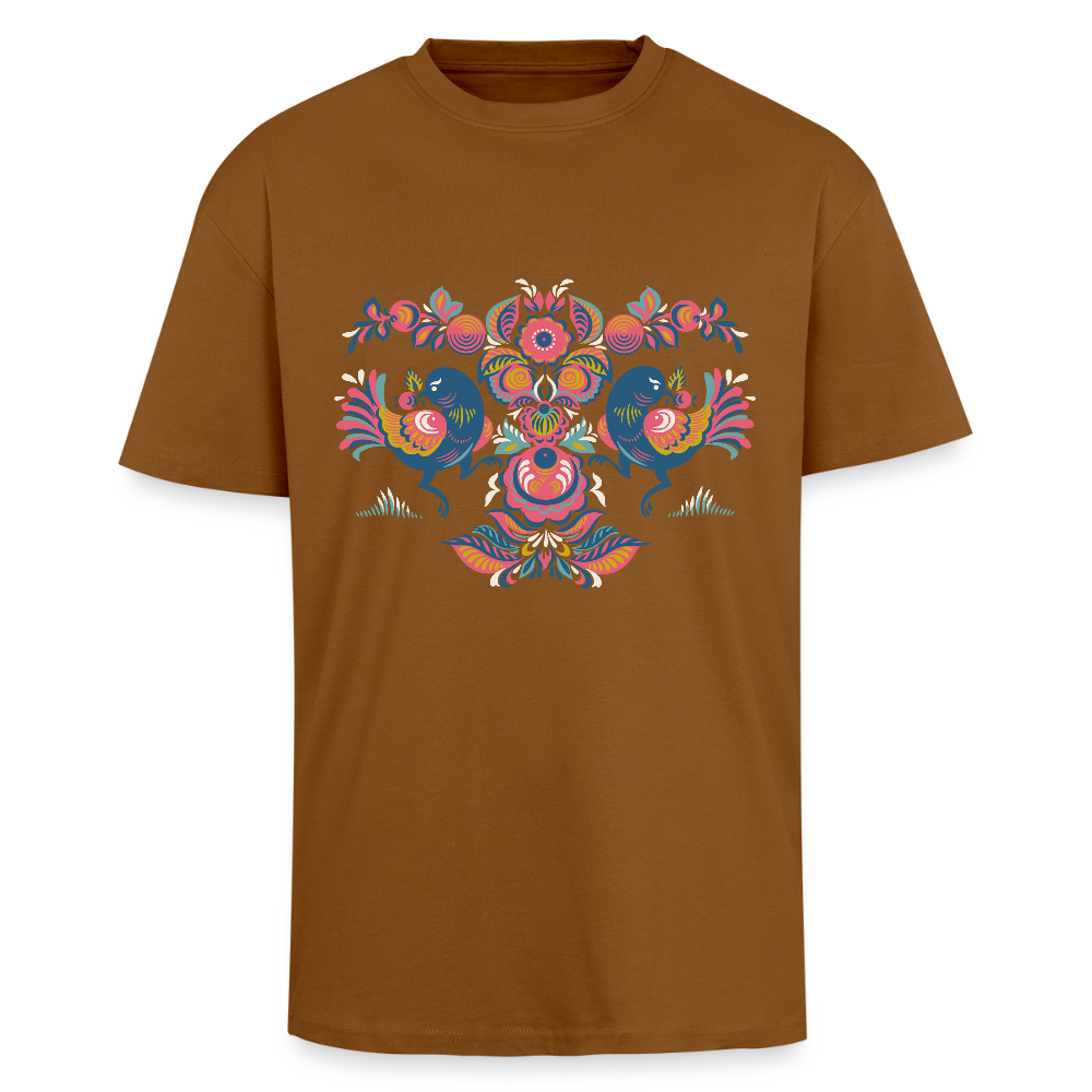 Dik oversized T-shirt - toffee