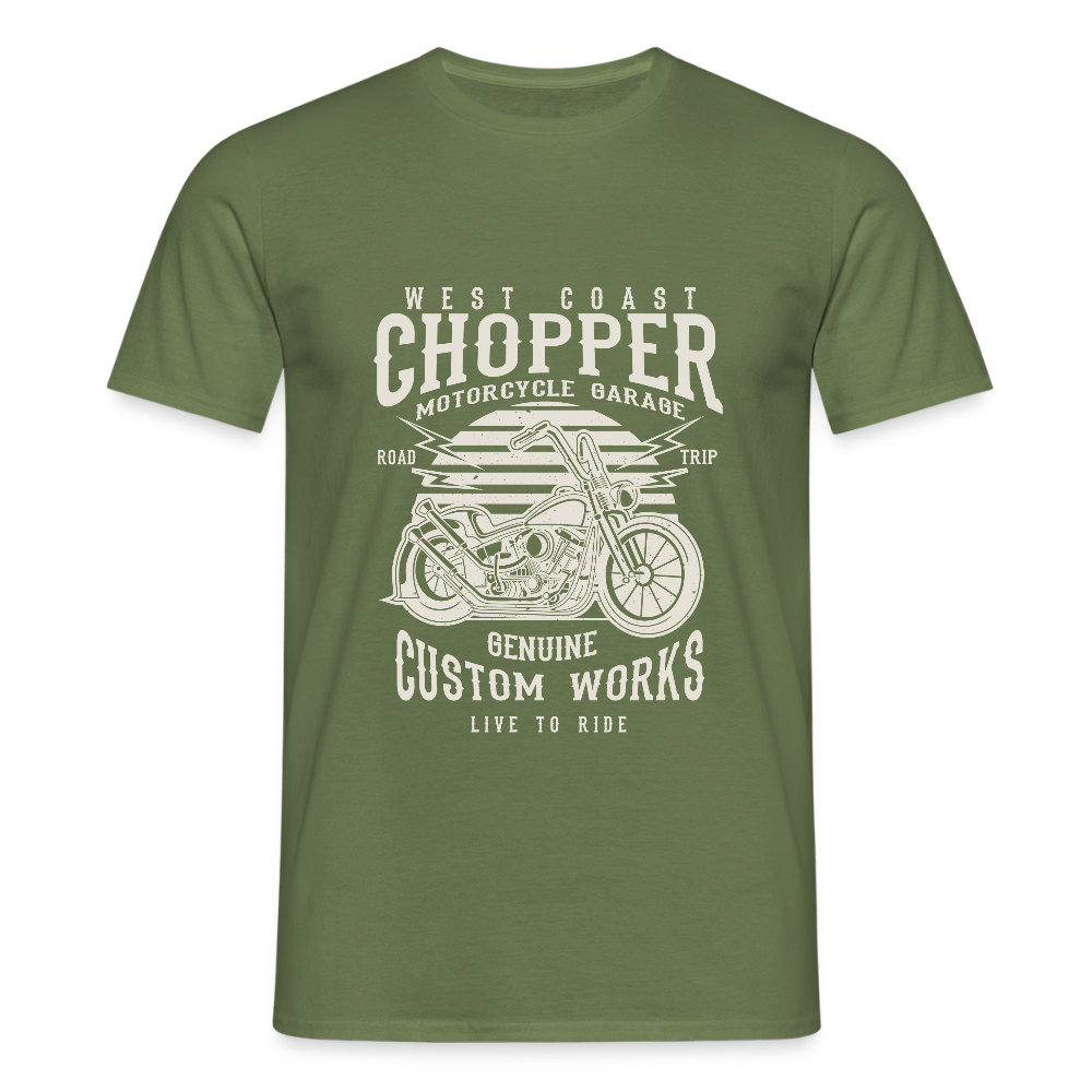 Mannen T-shirt - militairgroen