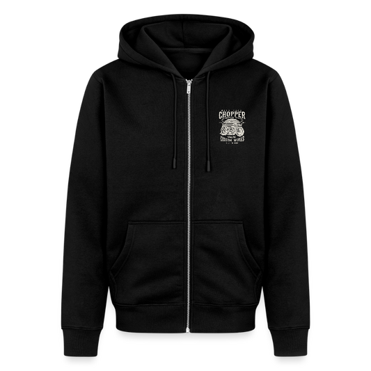 Mannenjack Premium met capuchon - zwart