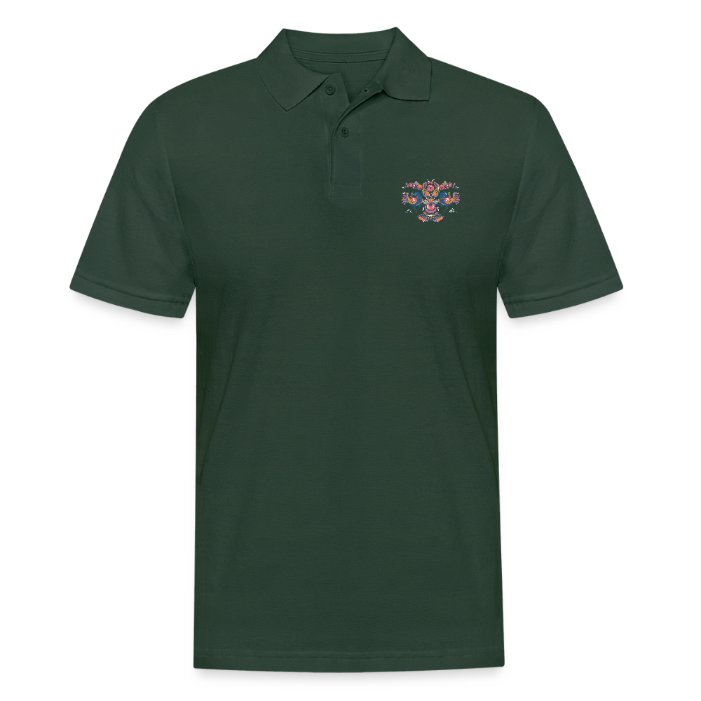 Mannen poloshirt - dennengroen