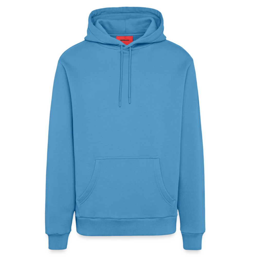 Organic relaxed hoodie made in EU -  Sol Blue