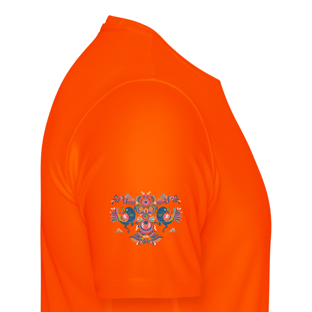 JAKO Mannen T-shirt Run 2.0 - neonoranje