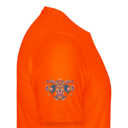 JAKO Mannen T-shirt Run 2.0 - neonoranje