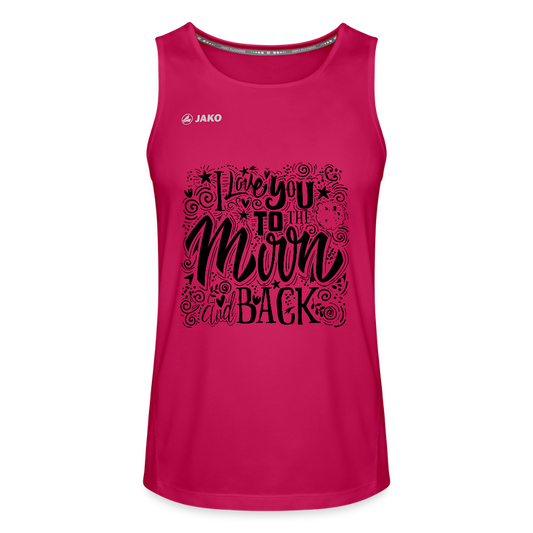 JAKO Mannen tanktop Run 2.0 - donker roze