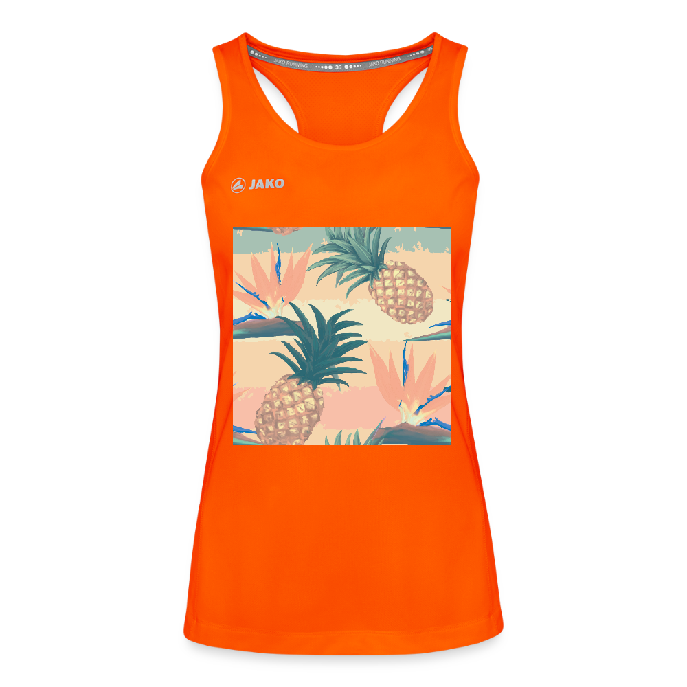 JAKO Vrouwen tanktop Run 2.0 - neonoranje