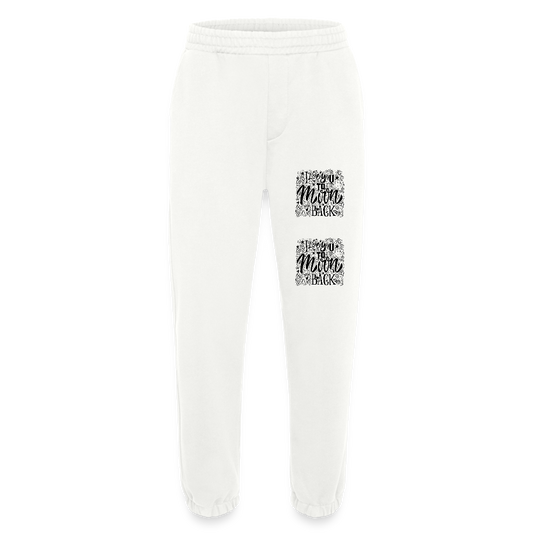 Heavyweight organic joggingbroek made in EU - OFF WHITE