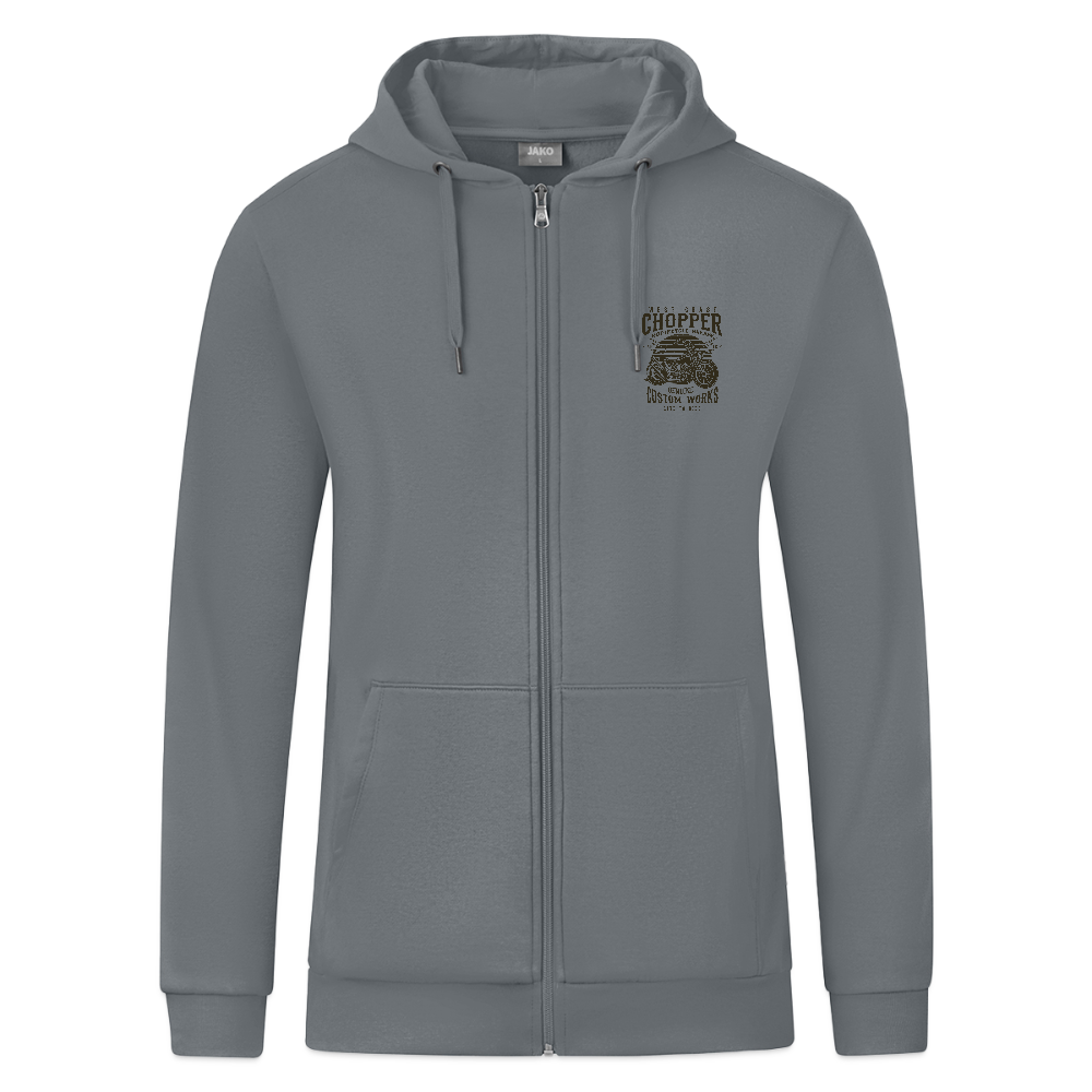 JAKO Ziphoodie Organic - grijs
