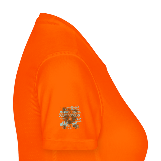 JAKO Vrouwen T-shirt Run 2.0 - neonoranje