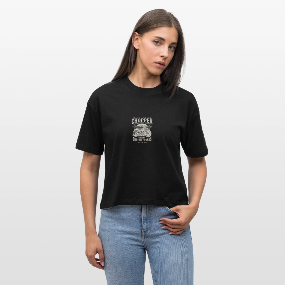 Stanley/Stella Vrouwen Boxy bio-T-shirt Nova - zwart