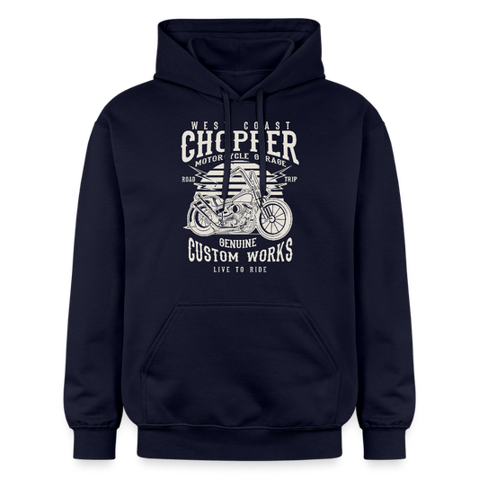 Gildan uniseks Softstyle® Midweight hoodie - navy