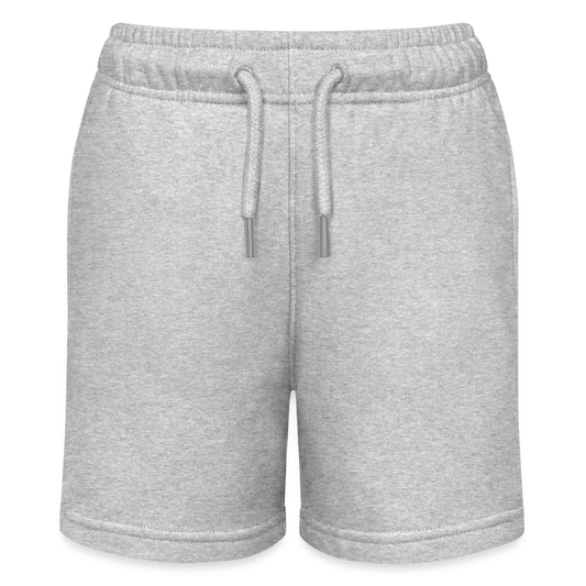 Stanley/Stella teenager bio-joggingshorts MINI BOLTER - grijs gemêleerd