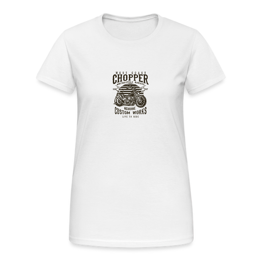 Vrouwen Gildan Heavy T-shirt - wit