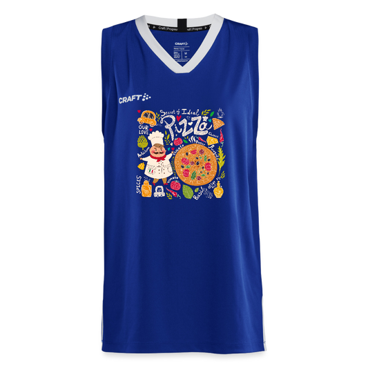 CRAFT Progress teenager basketbalshirt - koningsblauw