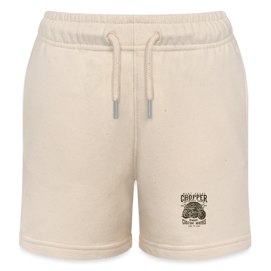 Stanley/Stella Kinder-bio-joggingshorts MINI BOLTER - witgrijs