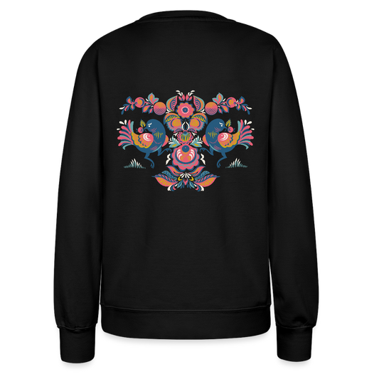 Vrouwen sweatshirt - zwart