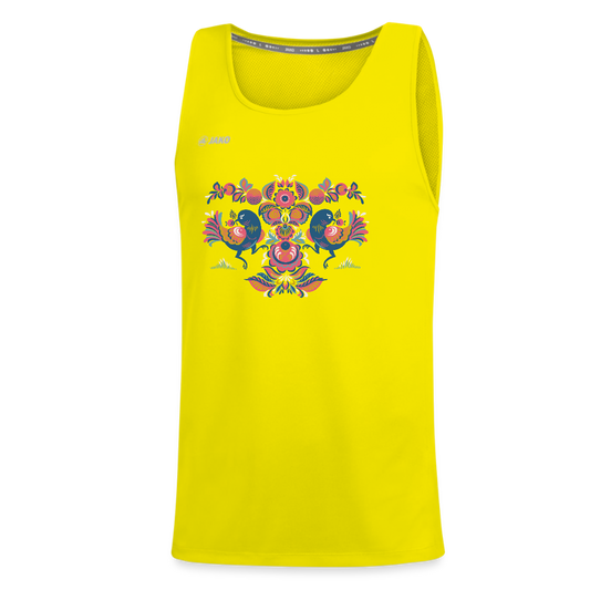JAKO Teenager tanktop Run 2.0 - neongeel