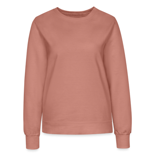 Vrouwen sweatshirt - altrosa