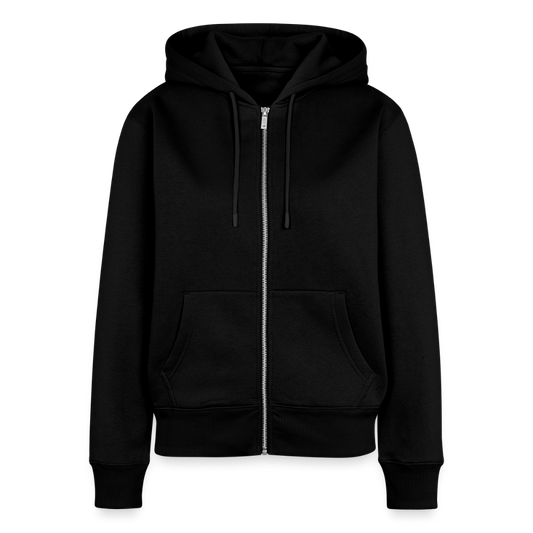 Vrouwenjack met capuchon Premium - zwart