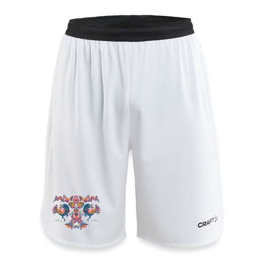 CRAFT Progress kinder-basketbalshorts - wit