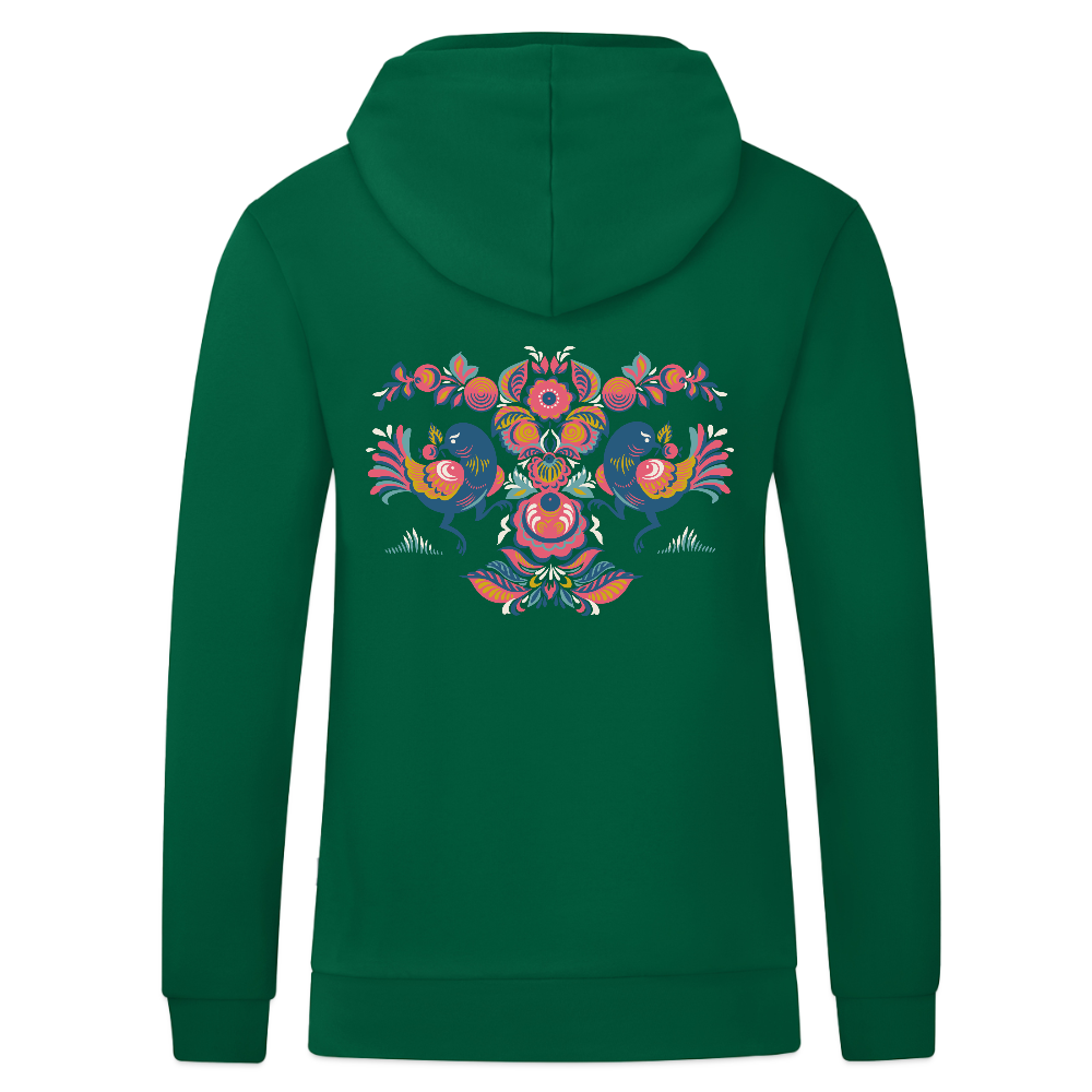 JAKO Ziphoodie Organic - kelly groen