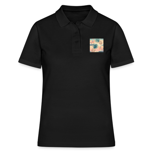 Women's Polo Shirt - zwart