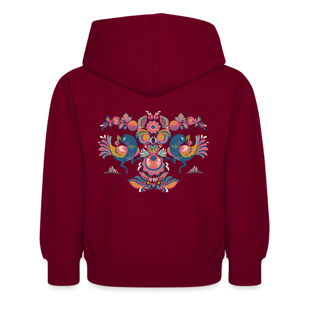 Kinderhoodie - bordeaux