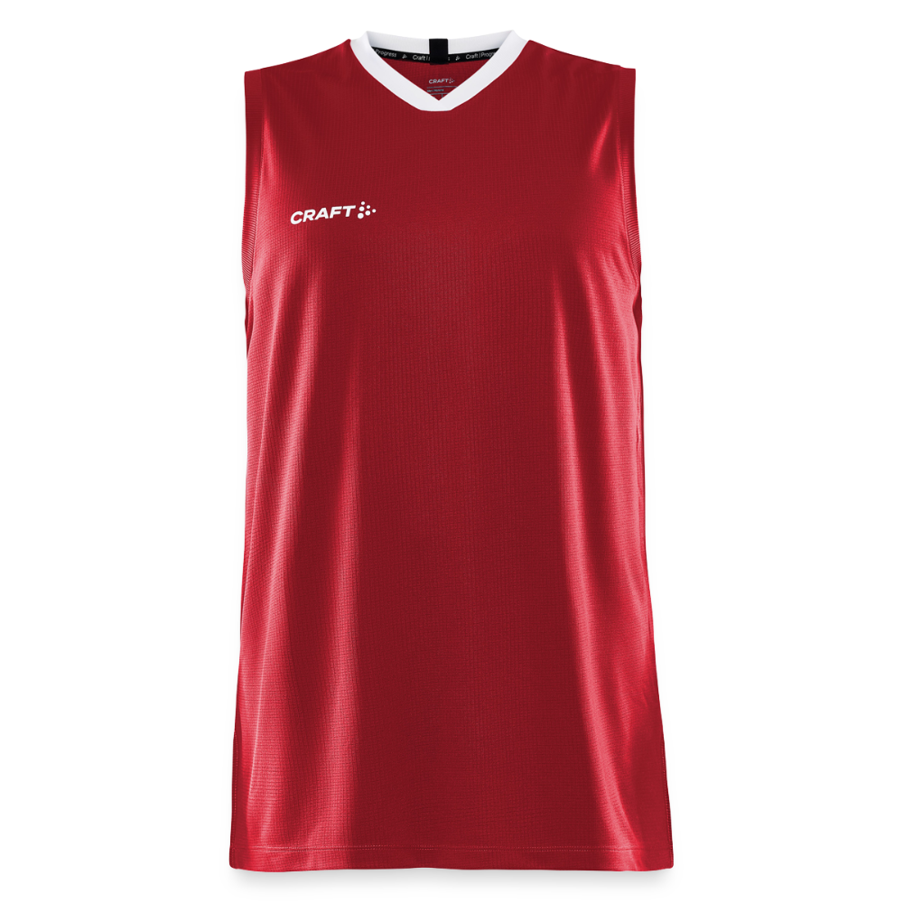 CRAFT Progress kinder-basketbalshirt - donkerrood