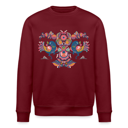 Stanley/Stella Uniseks bio-sweatshirt ROLLER - bourgognerood