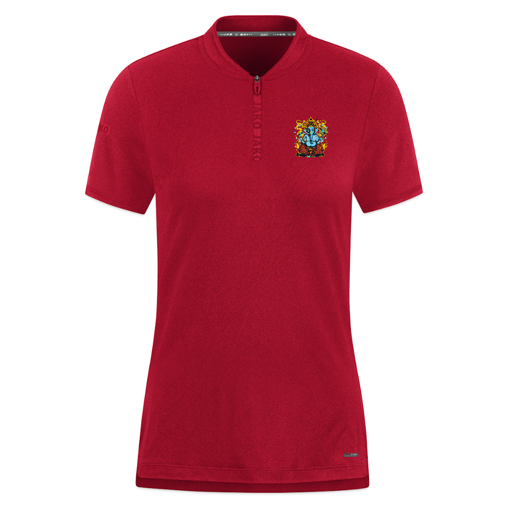 JAKO Vrouwen poloshirt Pro Casual - donkerrood