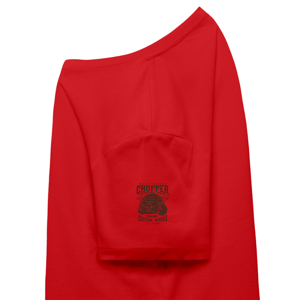 Stanley/Stella Relaxed vrouwen bio-T-shirt met ronde hals SERENA - rood
