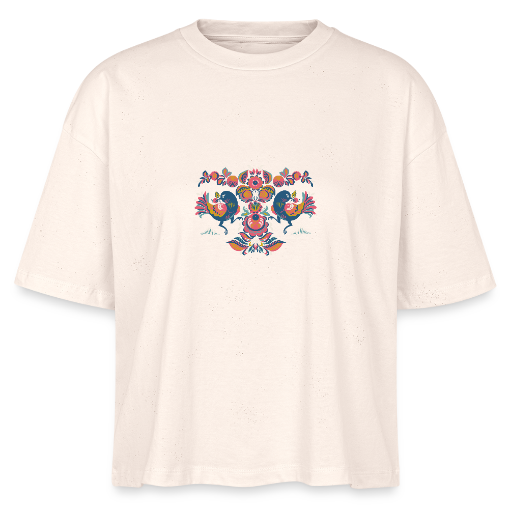 Stanley/Stella Vrouwen Boxy bio-T-shirt Nova - witgrijs