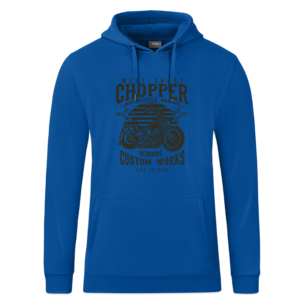 JAKO Hoodie Organic - blauw