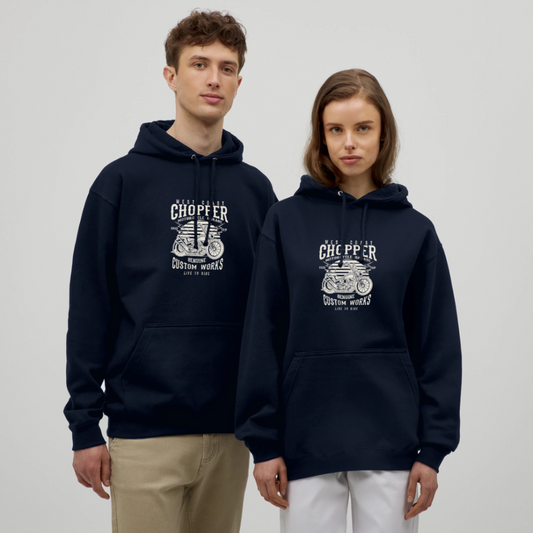 Hoodie unisex - navy