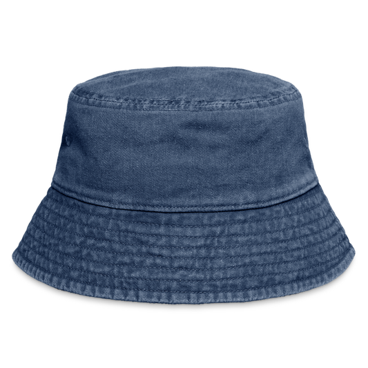 Vintage vissershoed - vintage denim